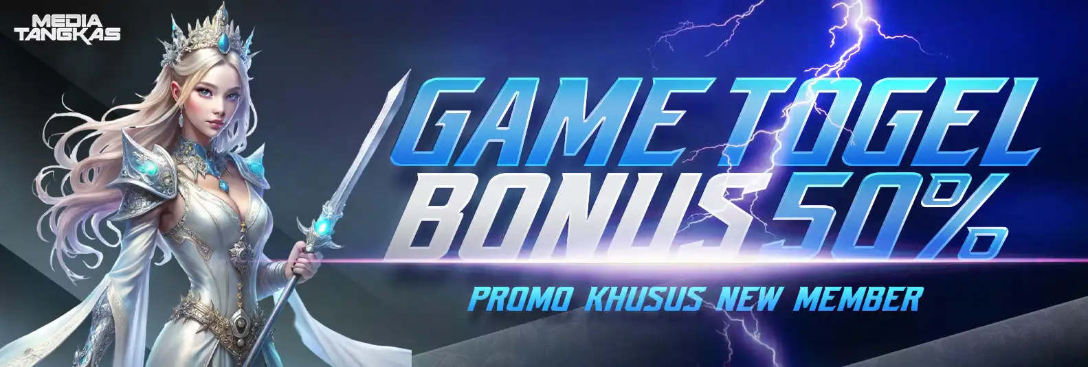 BONUS MEMBER BARU  50% TOGEL